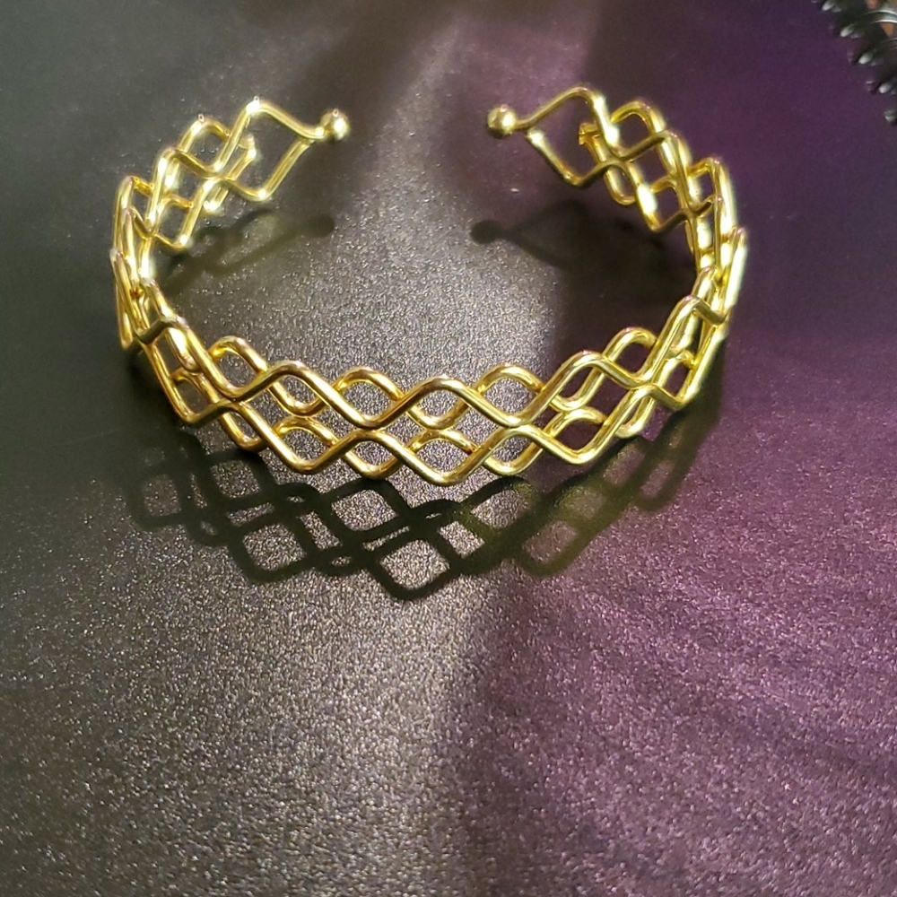 Gold bracelets